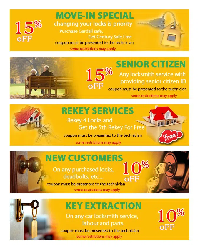 Gold Locksmith Store Franklin Park, IL 847-915-3492 - coupon21-set-five